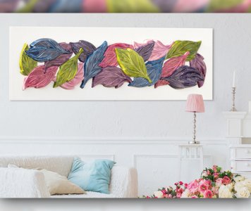 Quadro foglie d'autunno pintdecor Quadro foglie d'autunno pintdecor