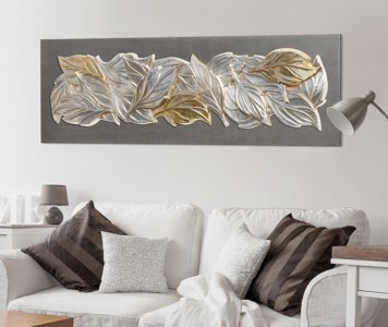 Quadro foglie d'inverno pintdecor Quadro foglie d'inverno pintdecor