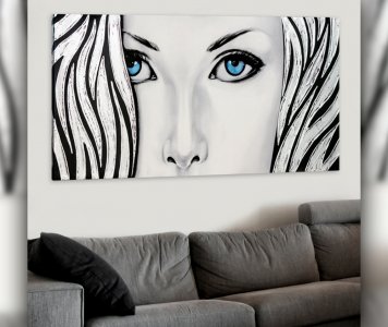 Quadro silver lady Quadro silver lady