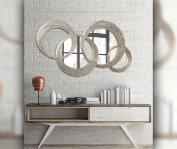 Specchiera circles media pintdecore Specchiera circles media pintdecore