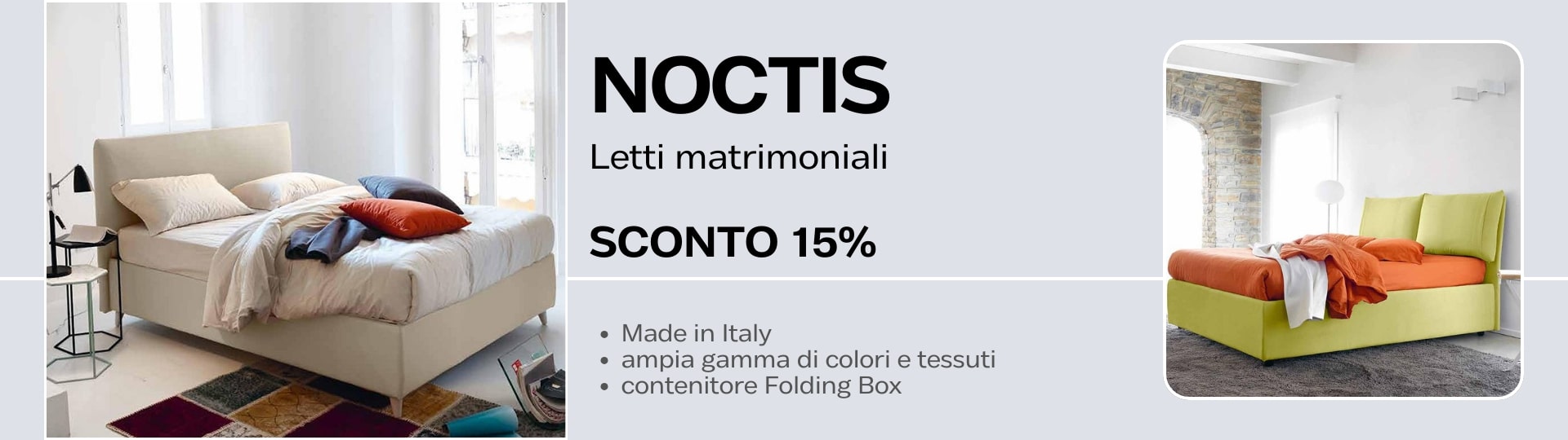 Letti Matrimoniali NOCTIS
