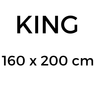 160 x 200 cm