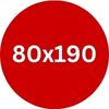 80x190 cm