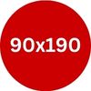 90x190 cm