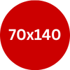 70x140cm