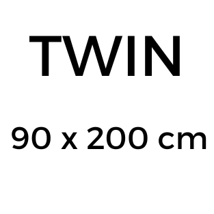 90 x 200 cm