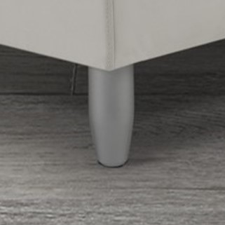 Piede in legno argento svasato h15cm (+20€)