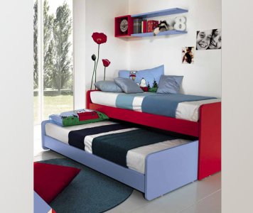 Sliding bed New Roll for kids' rooms - made in Italy - Gardinistore
