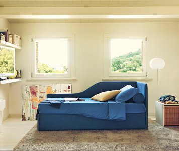 Divano Letto Space con rete estraibile sfoderabile - Gardinistore.it