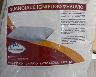 Guanciale Ignifugo Vesuvio Classe 1IM | Gardinistore.it