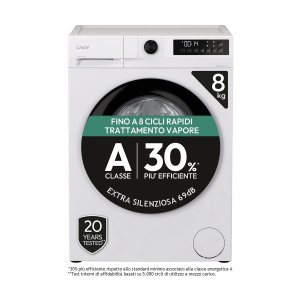 Lavatrice Candy 8 Kg 1400 Giri Classe A con Vapore e Motore Inverter | Gardinistore