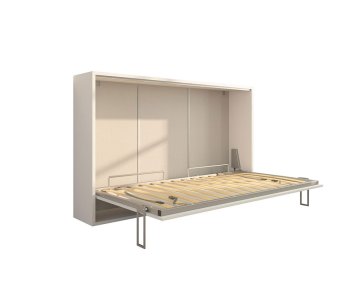 Letto a scomparsa una piazza e mezzo orizzontale Spazio Prof. 39 – Salvaspazio funzionale | Gardinistore.it