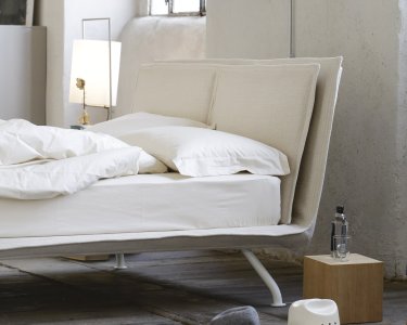 Letto matrimoniale Kenny Fix con testiera in memory e rete ortopedica - Gardinistore