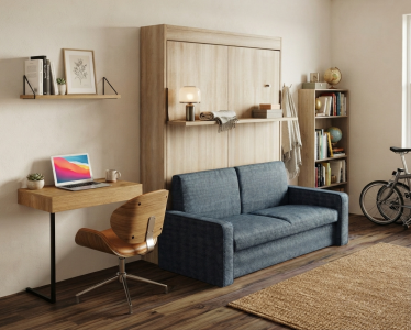 Letto Matrimoniale a scomparsa con divano frontale | GardiniStore.it