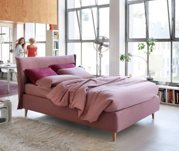 Letto Osaka con Folding Box - contenitore salvaspazio, sfoderabile | Gardinistore