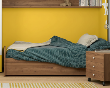 Letto singolo con rete estraibile Server – Comodo e salvaspazio | Gardinistore