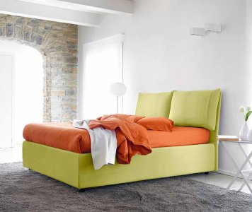 Letto matrimoniale completamente sfoderabile - Gardinistore