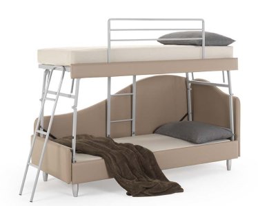 Divano letto trasformabile letto castello Paolina - Gardinistore.it