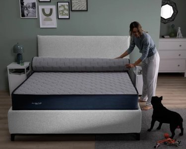 Materasso con Myform Extension e Pillow Topper sfoderabile | Comfort traspirante e supporto elastico