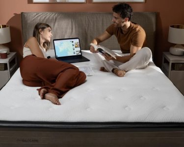 Materasso Dorelan Sereno – Memory Air, DualCore e Pillow Topper capitonné su Gardinistore.it