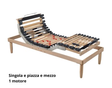 Rete motorizzata in legno CIBERNETICA | Dispositivo medico con telecomando