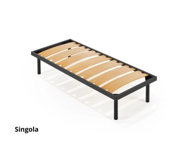 Rete Lyra in ferro con doghe in faggio – Ortopedica | Gardinistore