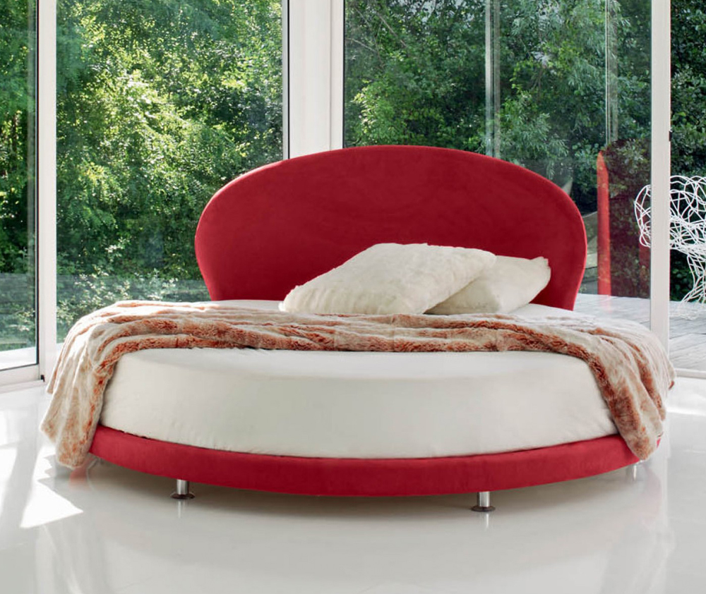 Letto tondo / кругле ліжко із підйомним механізмом david letto tondo. Letto Tondo : LETTO TONDO KALEIDO