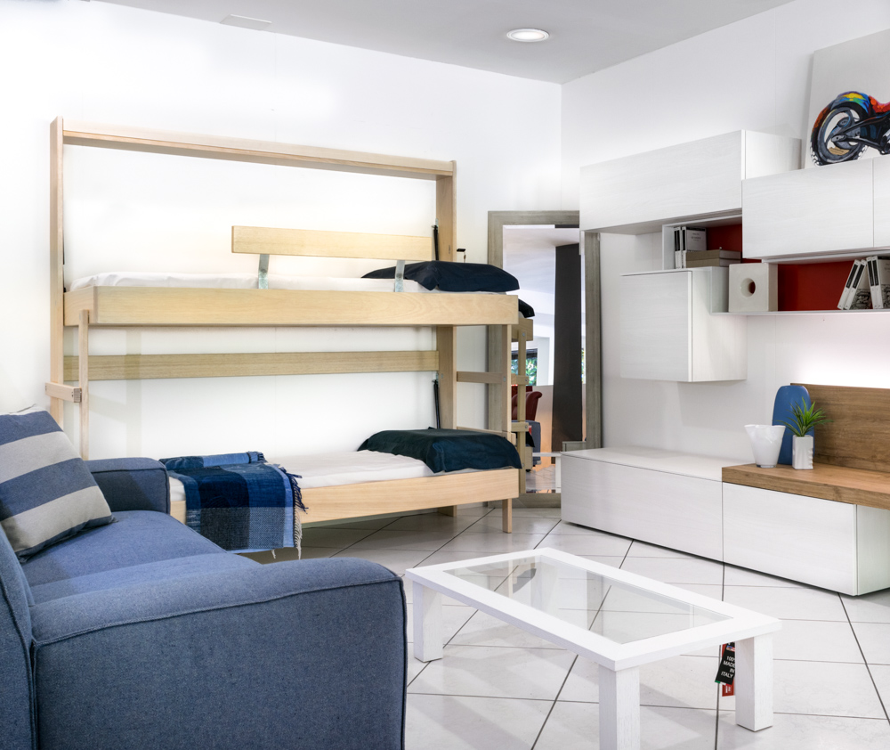 Letti a scomparsa economici e di design, prezzi Letto con scrivania a scomparsa