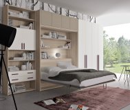 SPACE BED double bed vertical P62