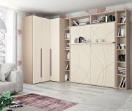 SPACE BED double bed vertical P62