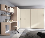 SPACE BED double bed vertical P62