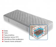 39/5000 ANALLERGIC ORTHOPEDIC NUVOLA MATTRESS