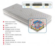 REMOVABLE BENESSERE MATTRESS