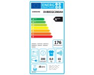 Asciugatrice a Libera Installazione Crystal EcoDry 8 Kg, Classe A+++, Samsung - DV80CGC2B0AE