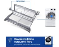 Asciugatrice a Libera Installazione Crystal EcoDry 8 Kg, Classe A+++, Samsung - DV80CGC2B0AE