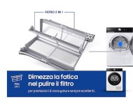 Asciugatrice Samsung 9 kg, Classe A+++, AI Control Pompa di calore, connessione con Wi-Fi, Oblò reversibile - DV90BB5245AE