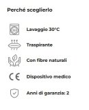 Cuscino Fairy - piumino e piumette