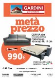 Divano letto 3 posti sfoderabile Cervia