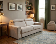 Divano letto 3 posti sfoderabile Venezia