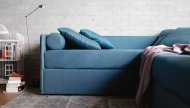 Divano Letto Space angolo basso con rete estraibile sfoderabile - Gardinistore.it