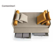 Divano letto Space dormeuse