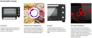 Fornetto Elettrico BEKO BMF30B Nero