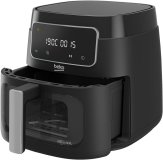 Friggitrice ad aria digitale, potenza 1750W, 9 programmi di cottura automatici, capacità 7,6 L, rivestimento antiaderente Beko - FRL3374B