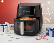 Friggitrice ad aria digitale, potenza 1750W, 9 programmi di cottura automatici, capacità 7,6 L, rivestimento antiaderente Beko - FRL3374B