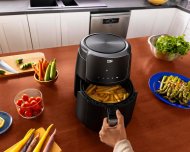 Friggitrice ad Aria, potenza 1500W, capacità 4,7 lt, rivestimento antiaderente - FRL2244B