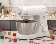 Impastatrice Planetaria, 6 Velocità, 800 W, 4.1 Litri, Bianco, Electrolux - EKM3010 |Gardinistore.it