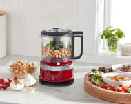 Mini Food Processor KitchenAid 5KFC3516EER 240W Rosso 830ml | Gardini Store