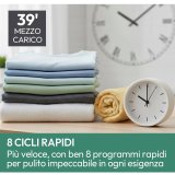 Lavatrice 8 kg, Giri 1400 rpm, livello rumorosità centrifuga 69 dB(A), Classe A - CANDY GD48B9-S