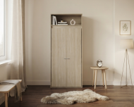 Letto a scomparsa con libreria Singolo