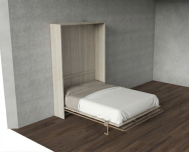 Letto a scomparsa Piazza e Mezzo